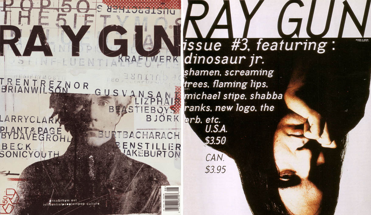 Ray Gun Magazine Spread