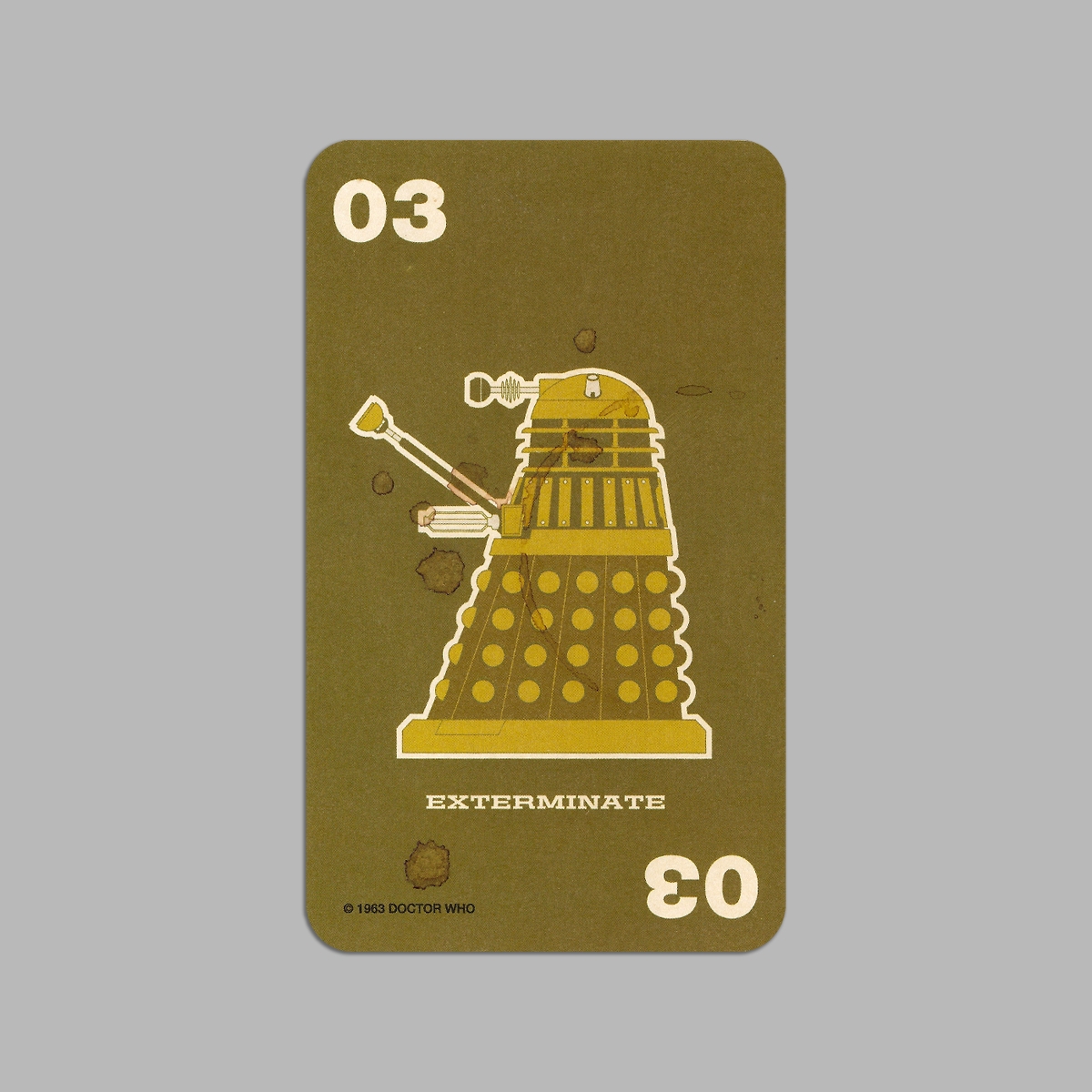 Doctor Who Dalek Card