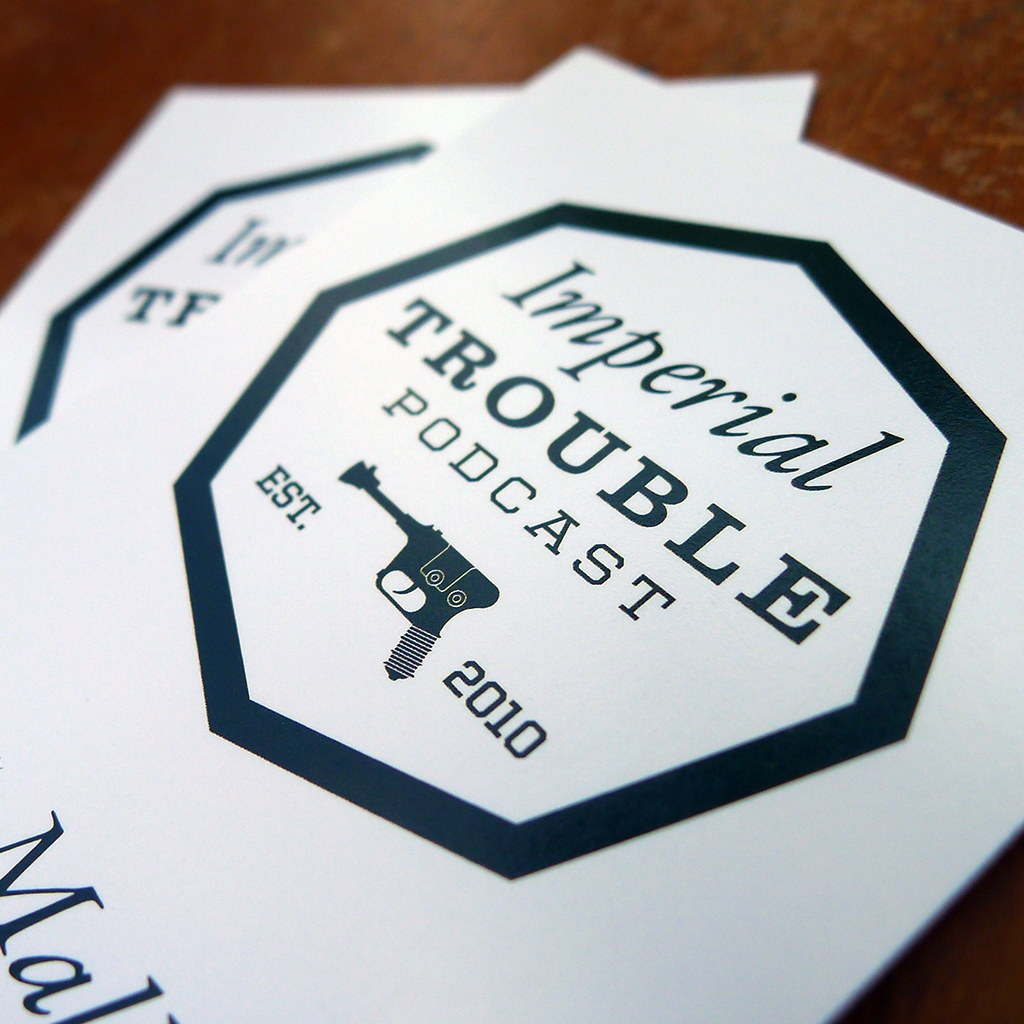 Imperial Trouble Business Card