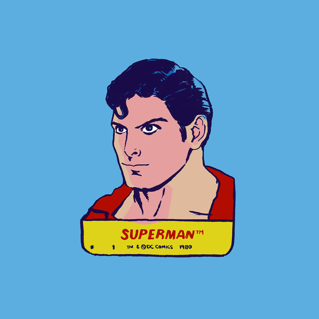 Illustration of Superman
