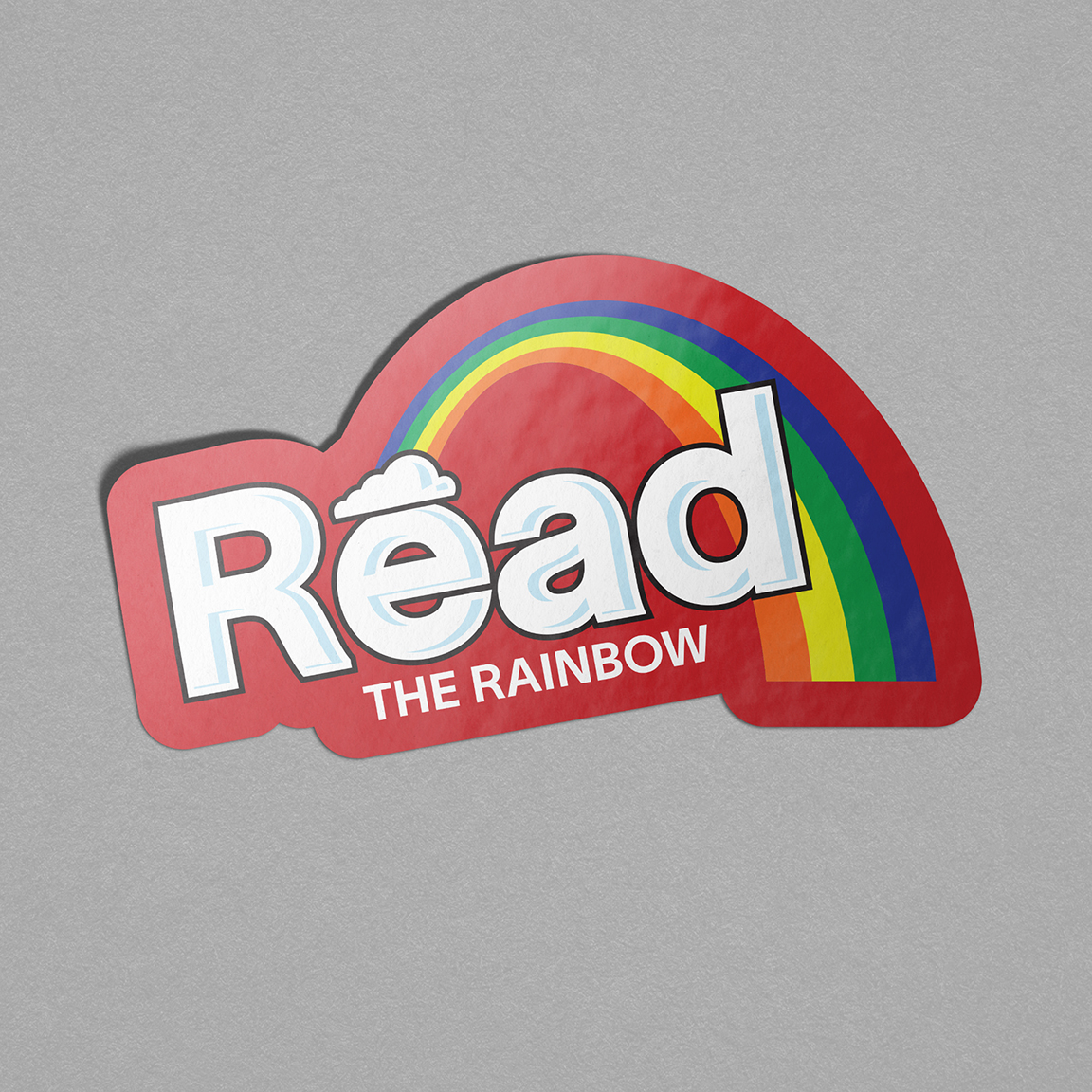 Image of Read the Rainbow Sticker