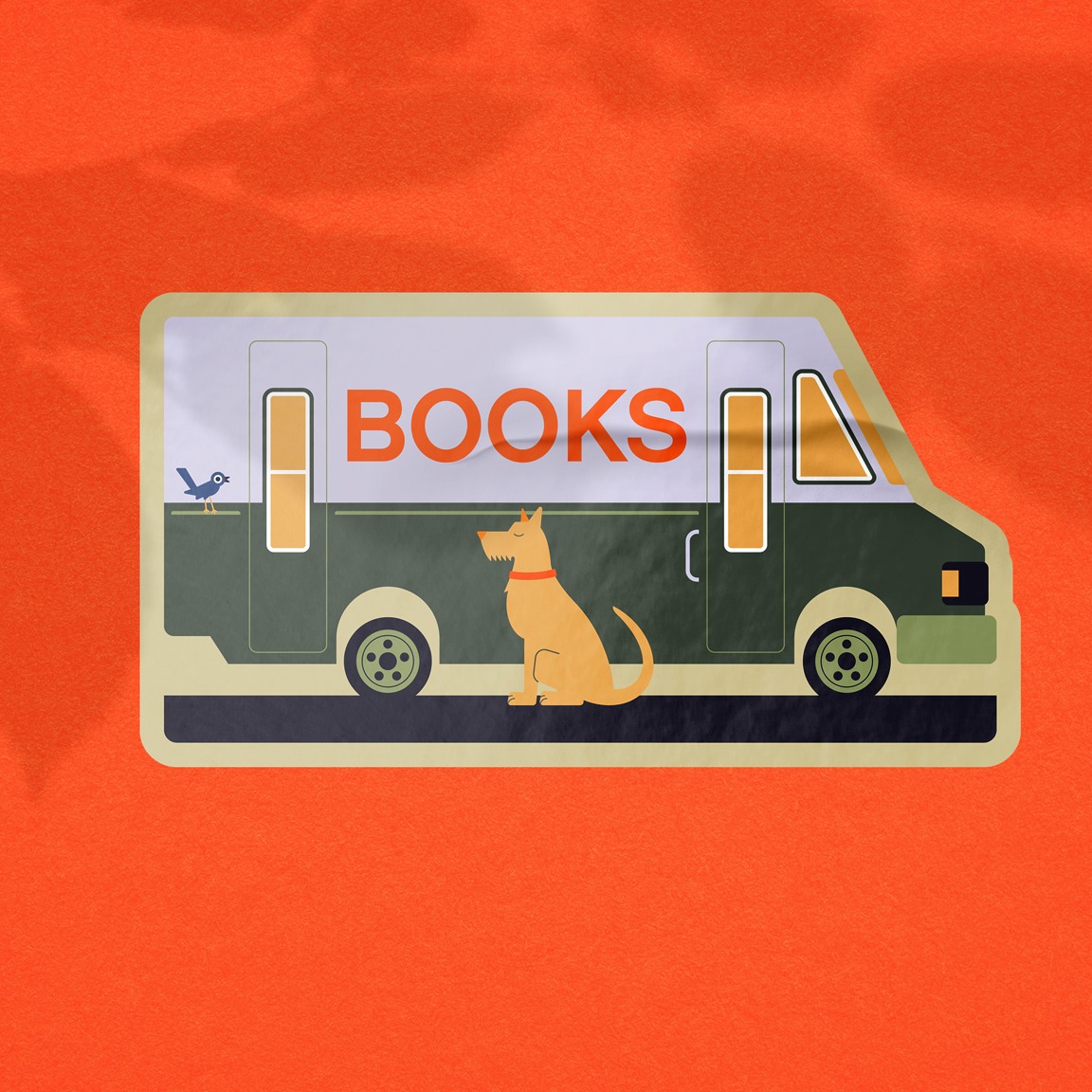 Bookmobile Sticker