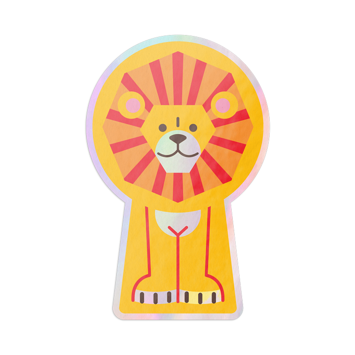Lion Sticker