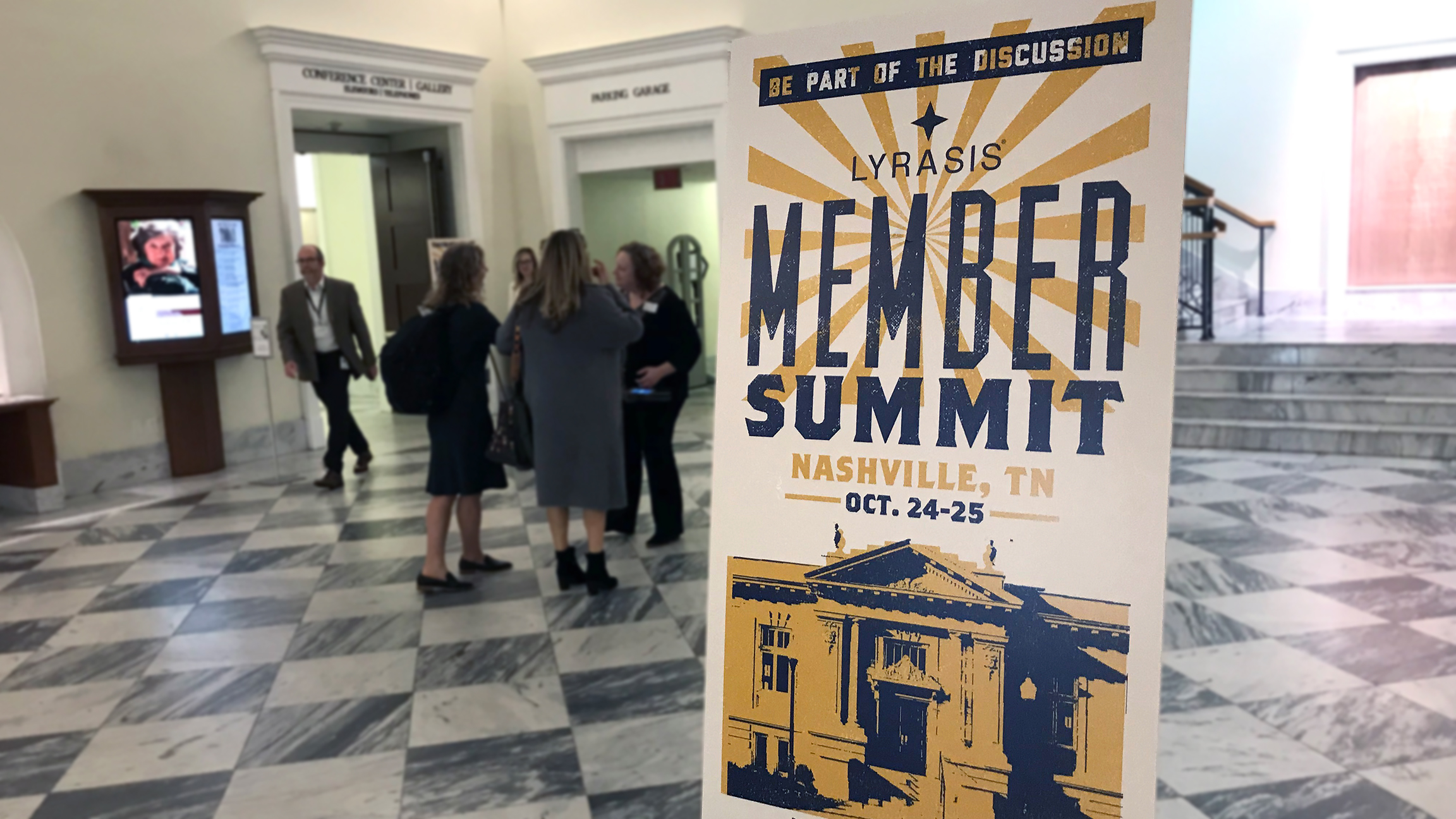 Member Summit Sign – Nashville Public Library Member Summit Sign - Nashville Public Library