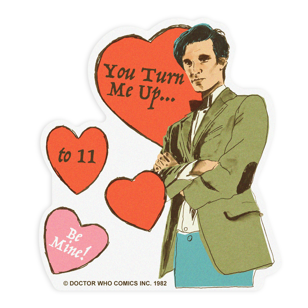 Doctor Who Valentine with 11th Doctor