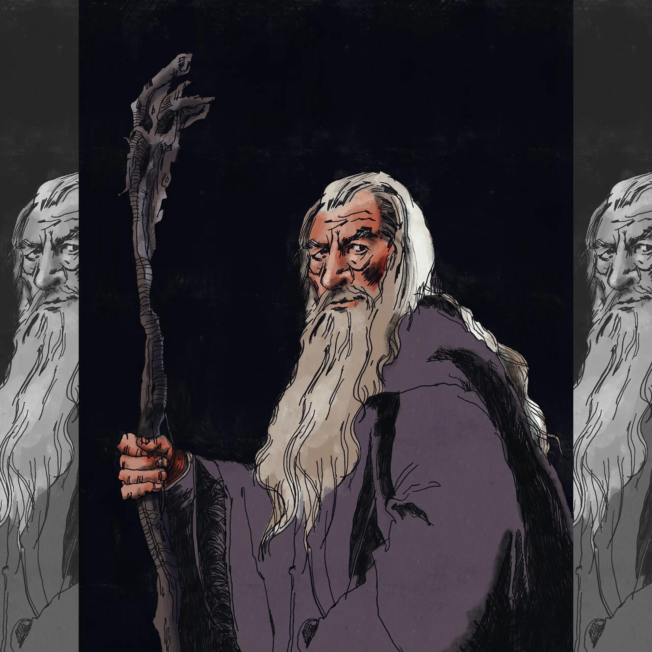Gandalf Full Portrait